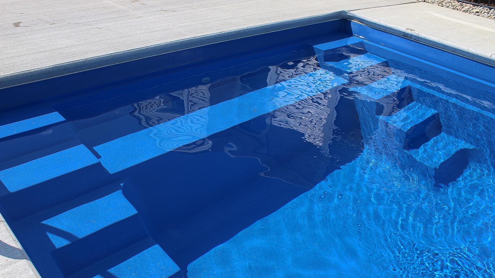 The Imagine Pools Freedom fibreglass swimming pool