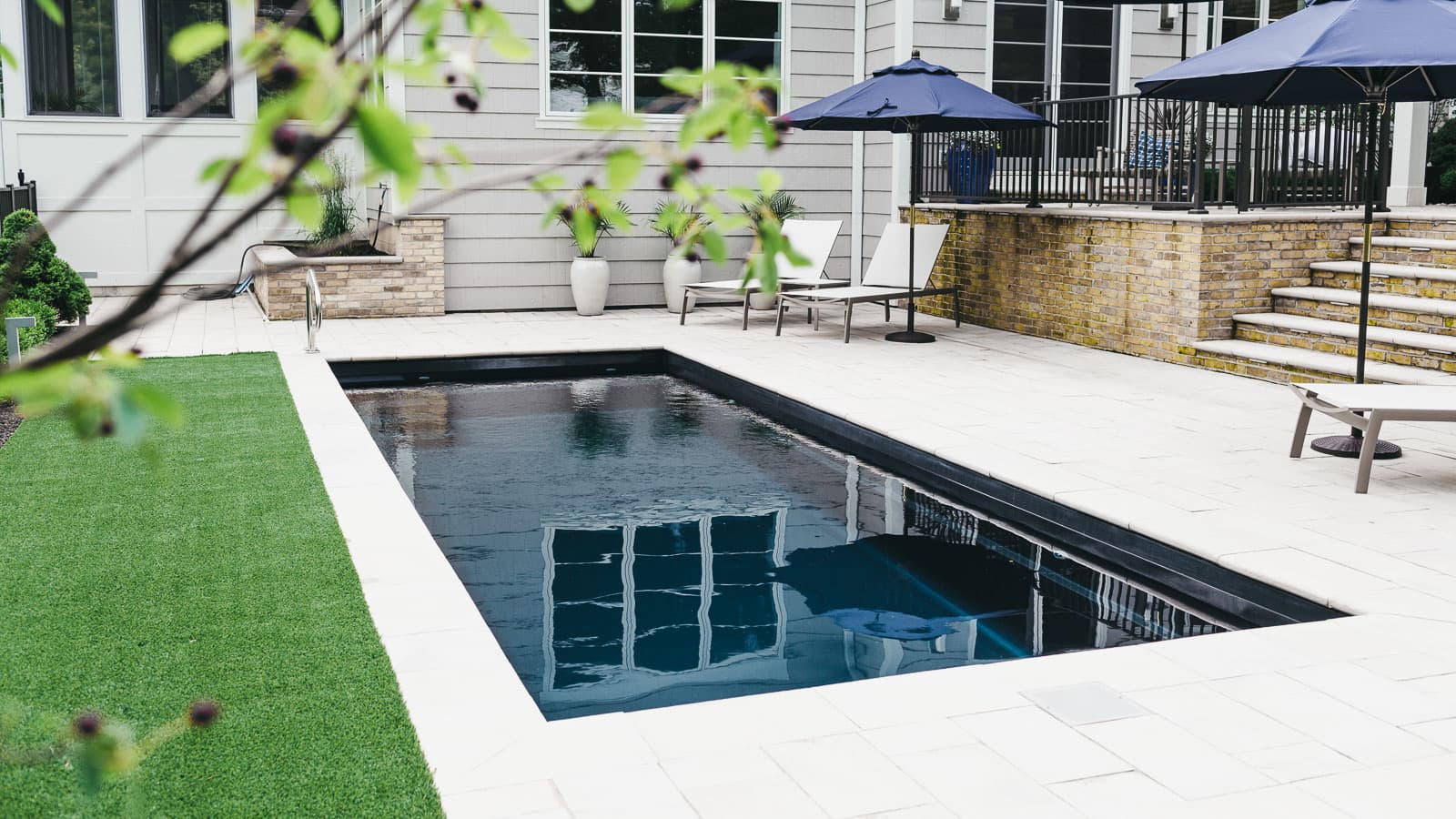 The Imagine Pools Vision fibreglass swimming pool
